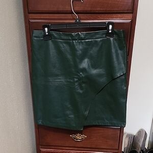 Forever 21 Green Mini Skirt